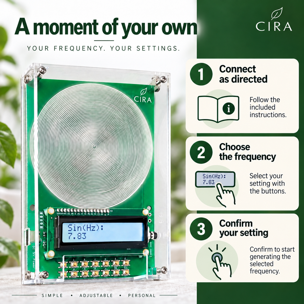 CIRA — Setting up your device — en-frequency-5