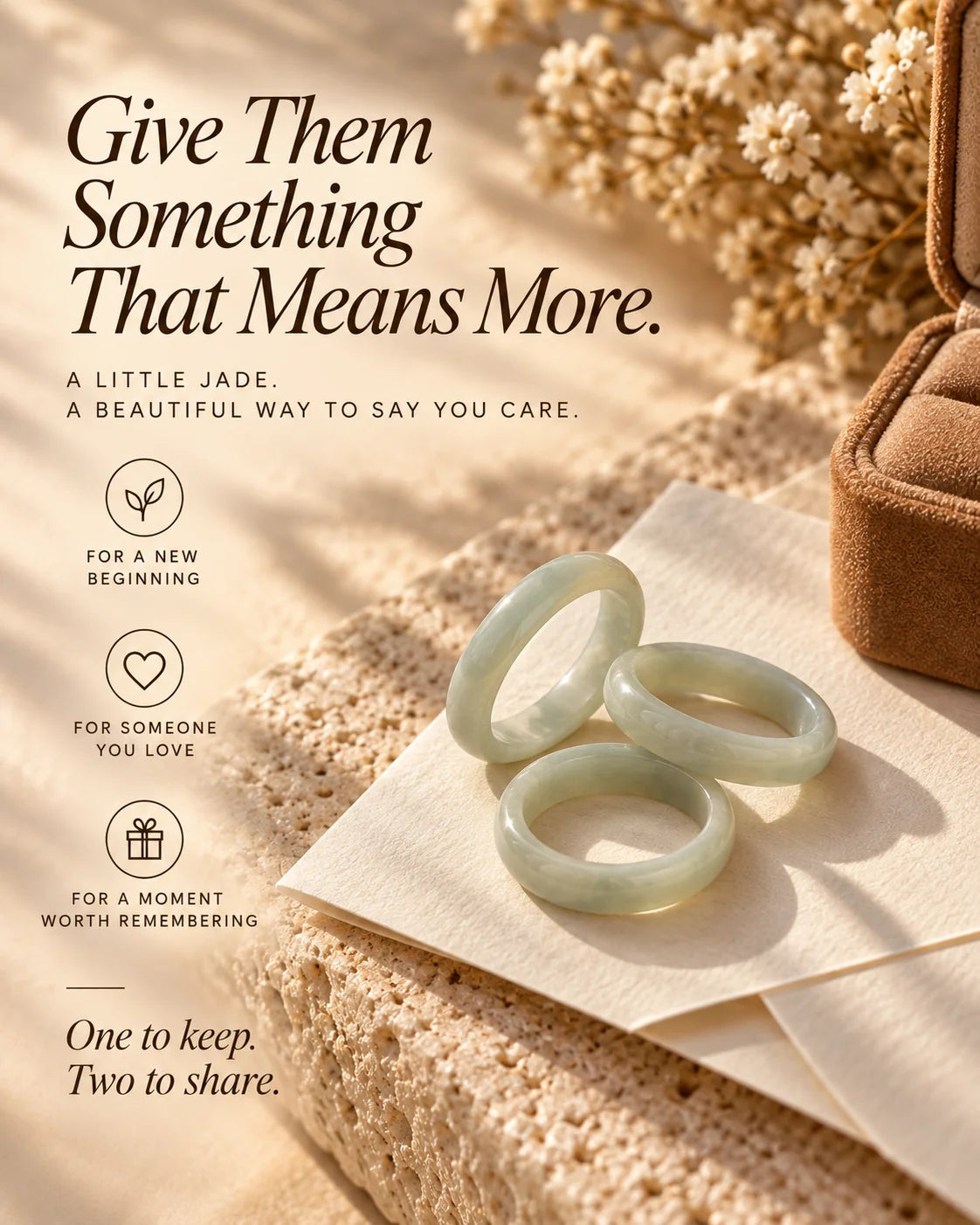 CIRA — Skinny Jade Ring