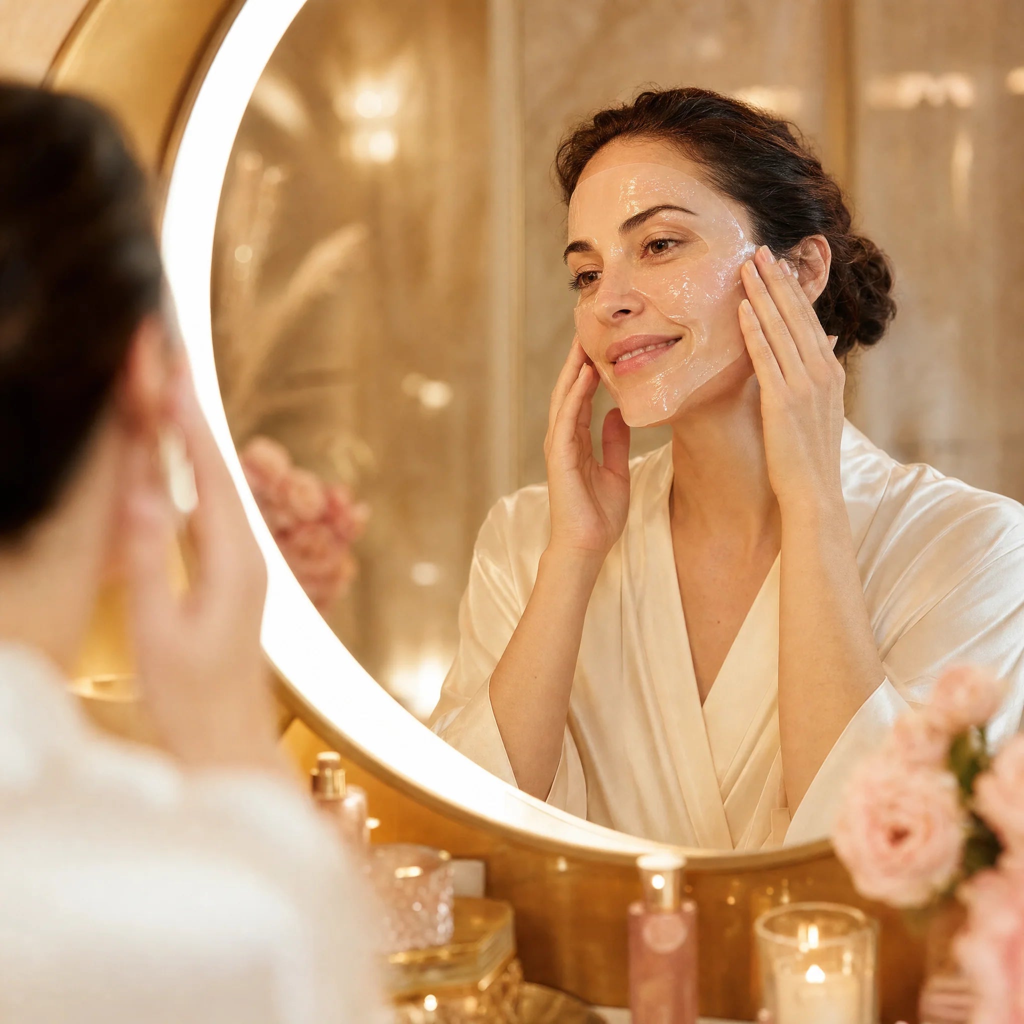 Masque hydrogel Kivo et rituel de soin